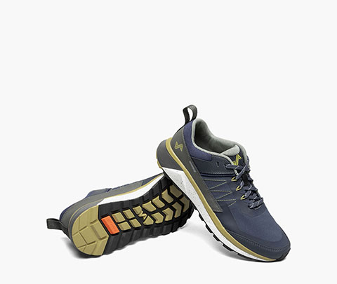 Cascade Peak Low WP Men's Waterproof Hiking Sneaker in Navy for $130.00