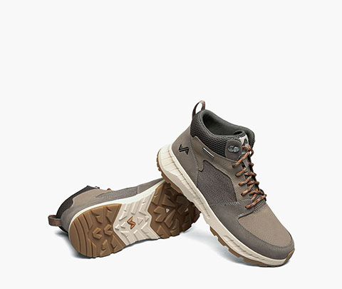 Wild Sky Mid Men's Waterproof Sneaker Boot in Dark Grey/Gold for $140.00