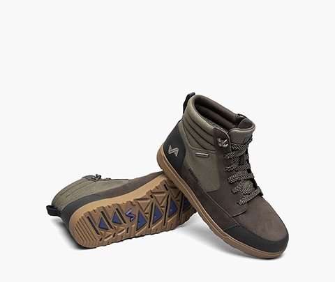 Mason High Men's Waterproof Outdoor Sneaker Boot in Brown for $140.00