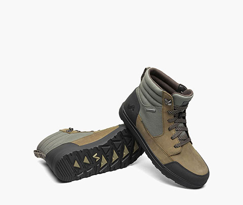 Mason High Men's Waterproof Outdoor Sneaker Boot in Olive for $105.00