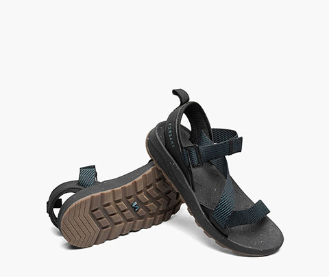 Rogue Unisex Open Toe Sandal in Black Multi for $85.00