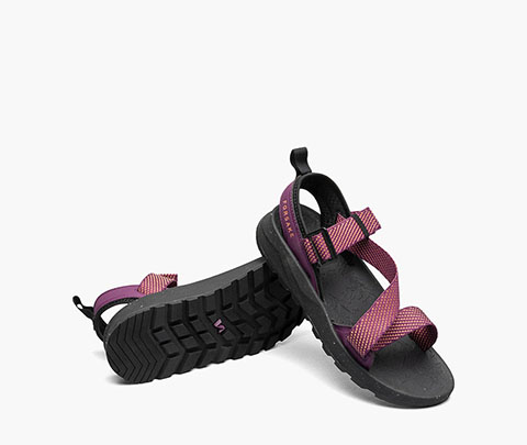 Rogue Unisex Open Toe Sandal in Purple Multi for $85.00