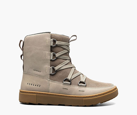 Lucie Boot Insulated Women's Waterproof Winter Sneaker Boot in Oatmeal for $68.00