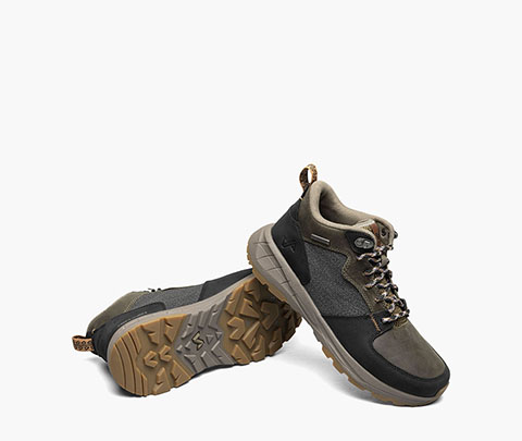 Wild Sky Mid Women's Waterproof Sneaker Boot in Black/Olive for $140.00